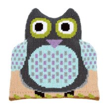 0147502-PN Подушка Vervaco 'Cова' 40x40 см