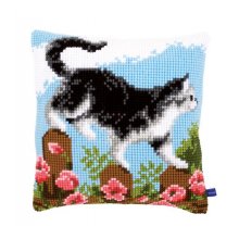 0149763-PN Подушка Vervaco 'Котик' 40x40 см