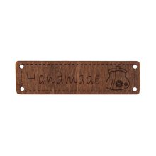 Декоративный элемент 'Handmade', 64 мм, упак./10 шт