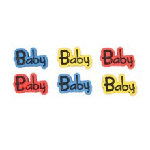 I1583-DW2 Декоративный элемент 'Baby', упак./6 шт., Magic Buttons