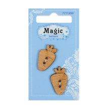 LW797-V47 Набор пуговиц 'Морковь', упак./2 шт., Magic Buttons