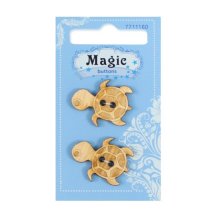 LW819-V45 Набор пуговиц 'Черепаха', упак./2 шт., Magic Buttons