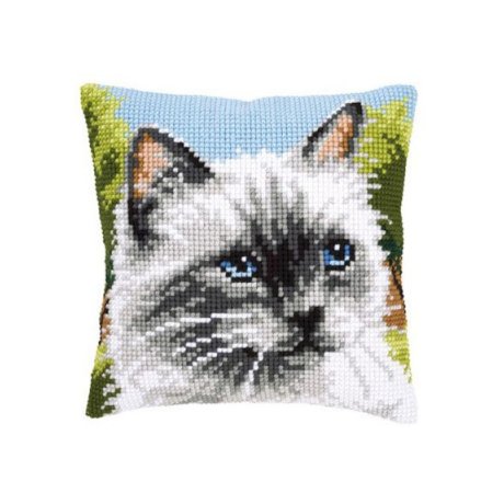 0146067-PN Подушка Vervaco 'Сиамская кошка' 40x40 см 0146067-PN Подушка Vervaco 'Сиамская кошка' 40x40 см