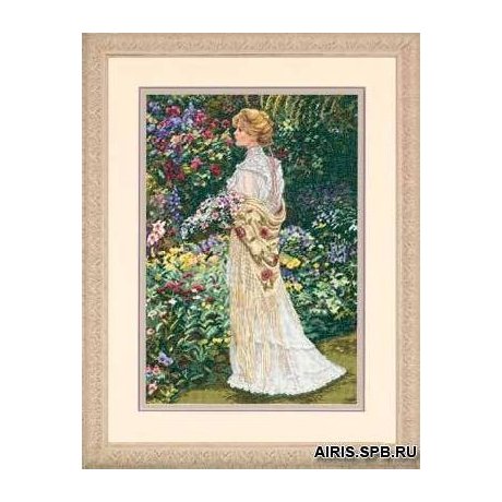 35119-DMS Набор для вышивания Dimensions 'In Her Garden' 28x41см